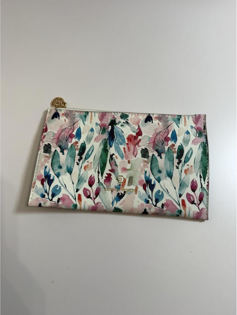 Nanette Lepore Women's Multi-Color Floral Makeup Bag Travel Pouch